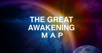 The Great Awakening Map - as the world turns