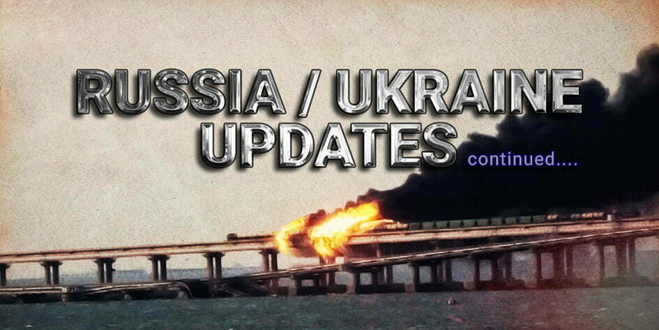 Russia / Ukraine updates