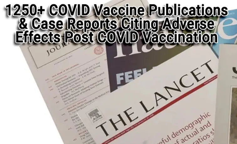 1250+ COVID Vaccine Publications About Adverse Events