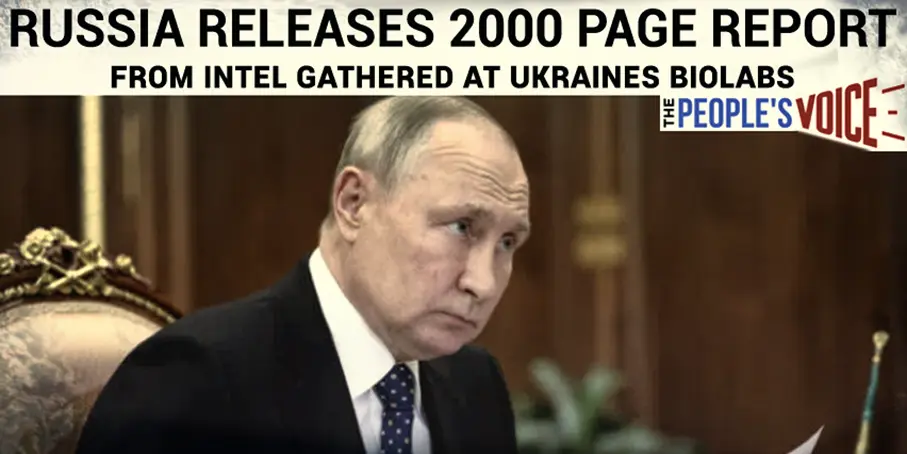Russia Releases 2,000 Page Report Proving Deep State & Big Pharma Manufactured Covid Pandemic